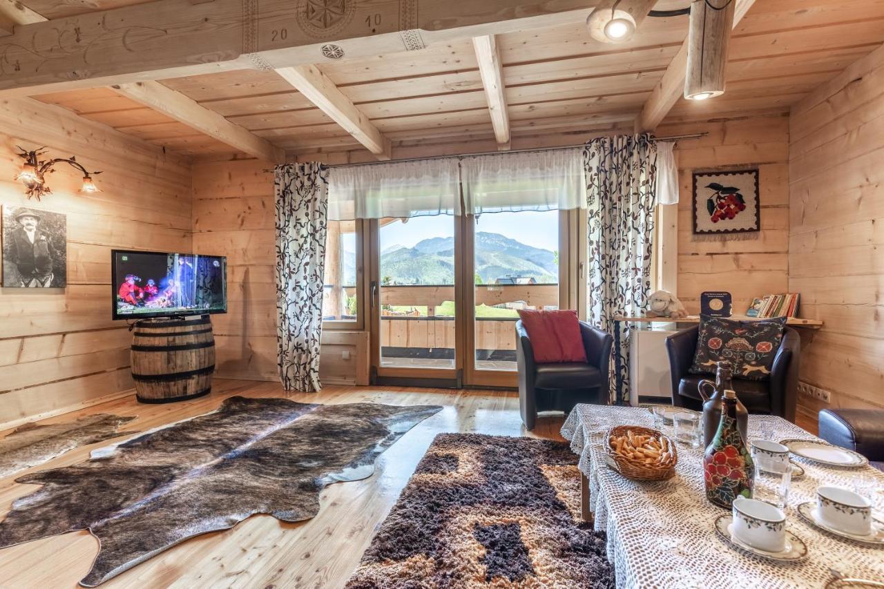Domek W Roztokach Z Widokiem Na Tatry, Z Sauna Kościelisko Exterior foto