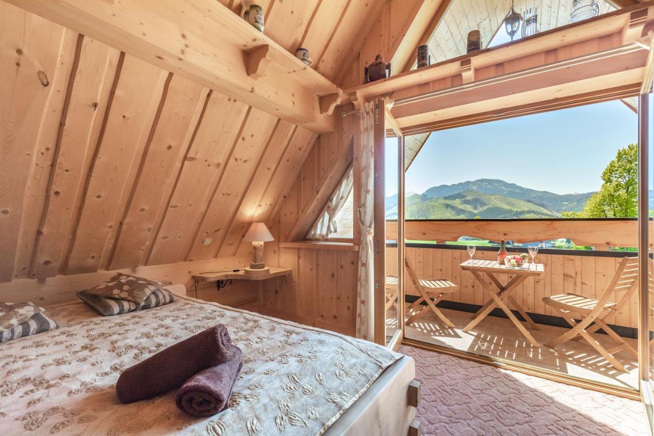 Domek W Roztokach Z Widokiem Na Tatry, Z Sauna Kościelisko Exterior foto
