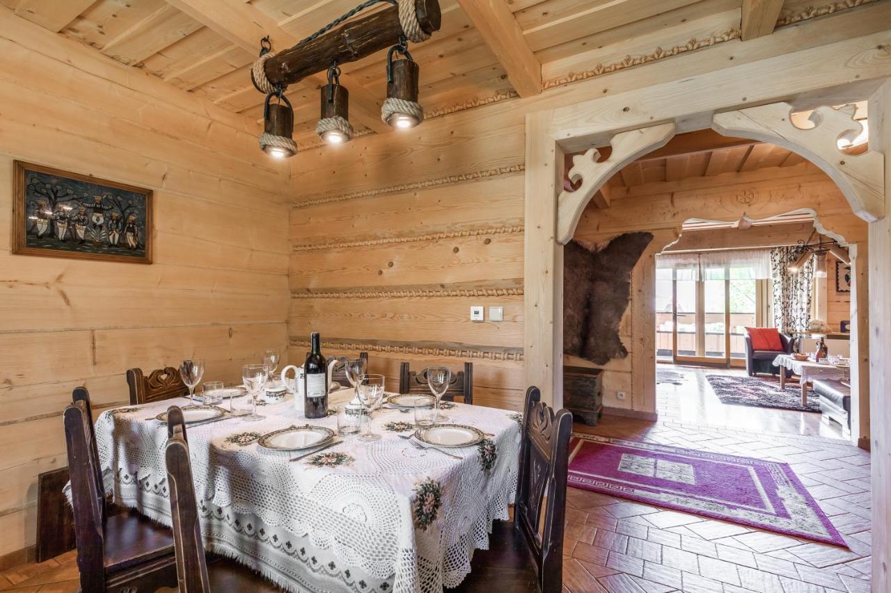 Domek W Roztokach Z Widokiem Na Tatry, Z Sauna Kościelisko Exterior foto